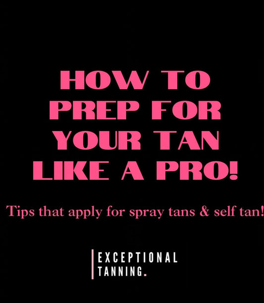 POV: Its the night before your spray tan appointment