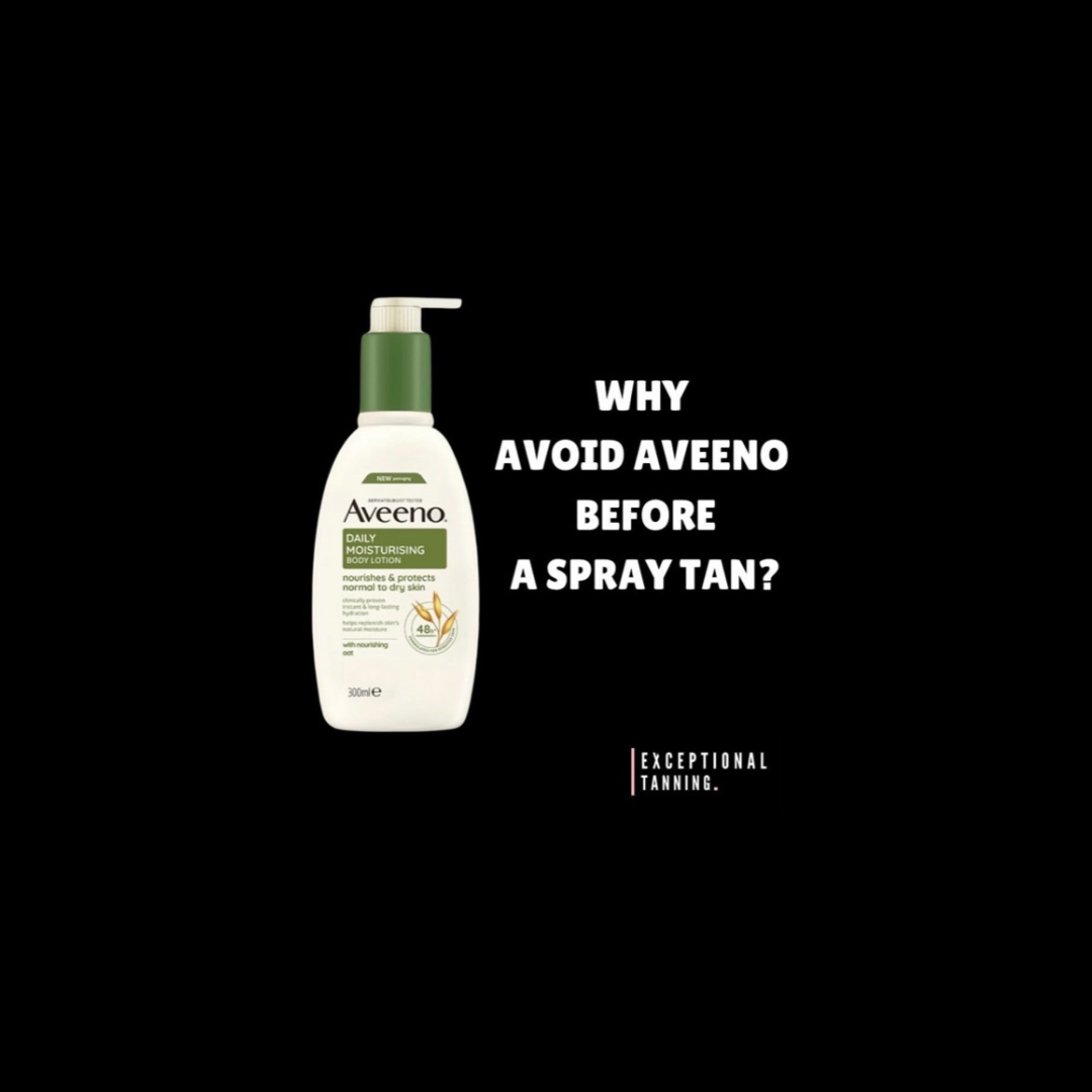 Why You Should Avoid Aveeno Before a Spray Tan