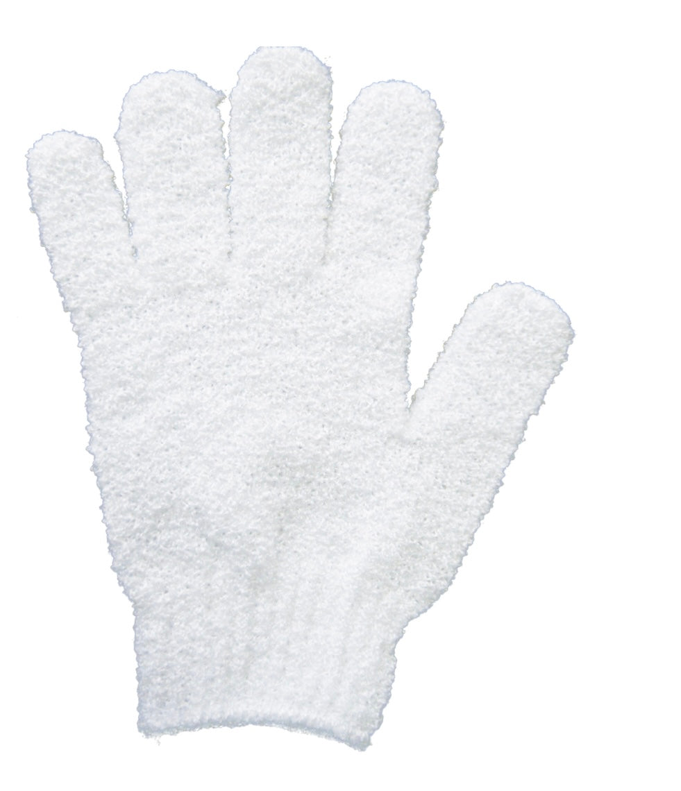 Exfoliating gloves